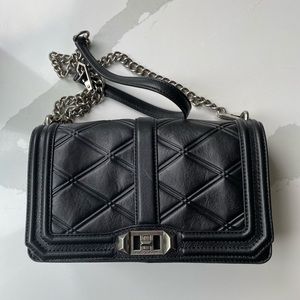 Rebecca minkoff love leather bag